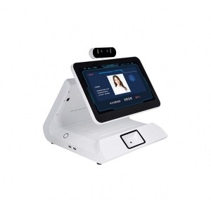 人臉雙屏幕安卓消費機 臺式 P301-2D-2W